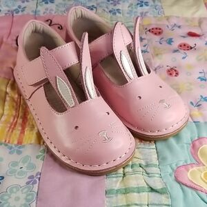 Livie & Luca Pink Leather Bunny Dress Shoes Size 12 Molly